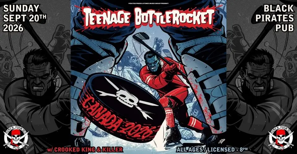 TEENAGE BOTTLEROCKET @ BLACK PIRATES PUB
