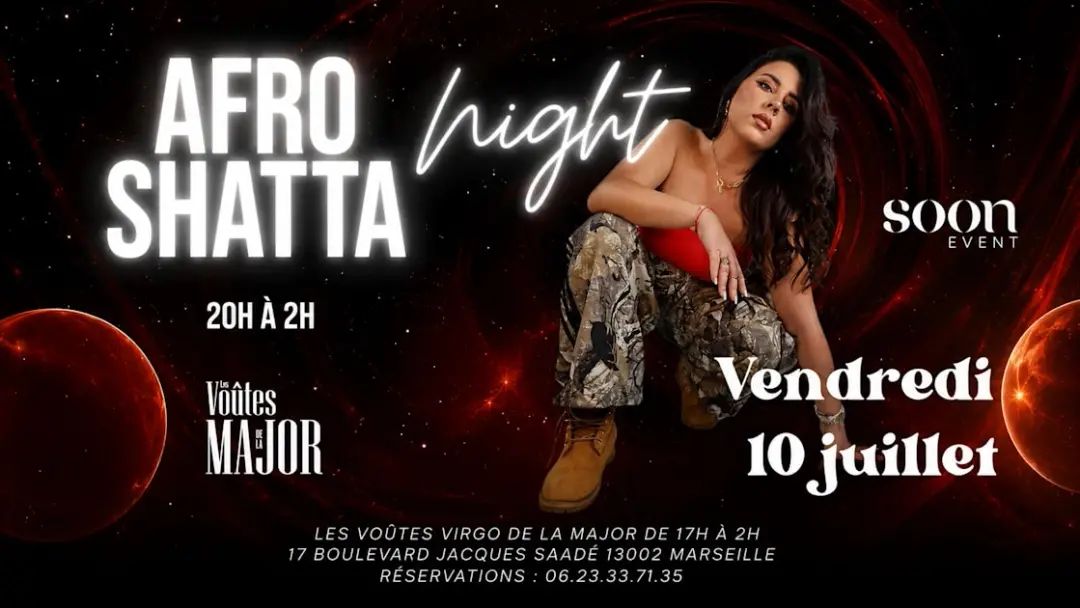 Dj Asli - Afro Night En Extérieur - Réservation Prioritaire
