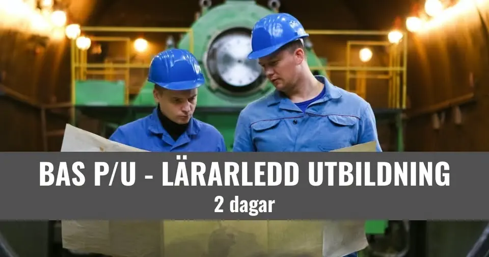 BAS P/U - Byggarbetsmiljösamordnare - Göteborg - 10 400 SEK/ pers.