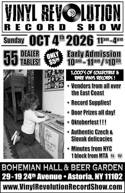Vinyl Revolution Record Show - Astoria, NY