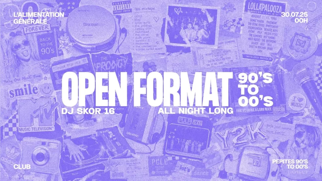 Open Format - Pépites 90's To 00's