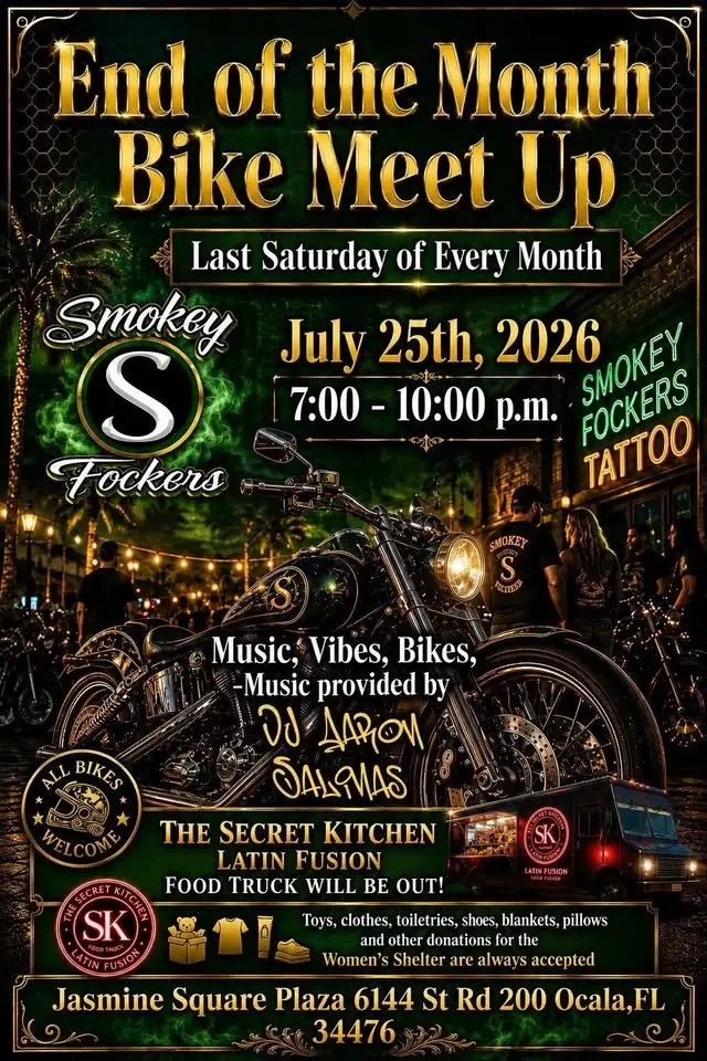 End of the month Bike Night 🩶🏍️
