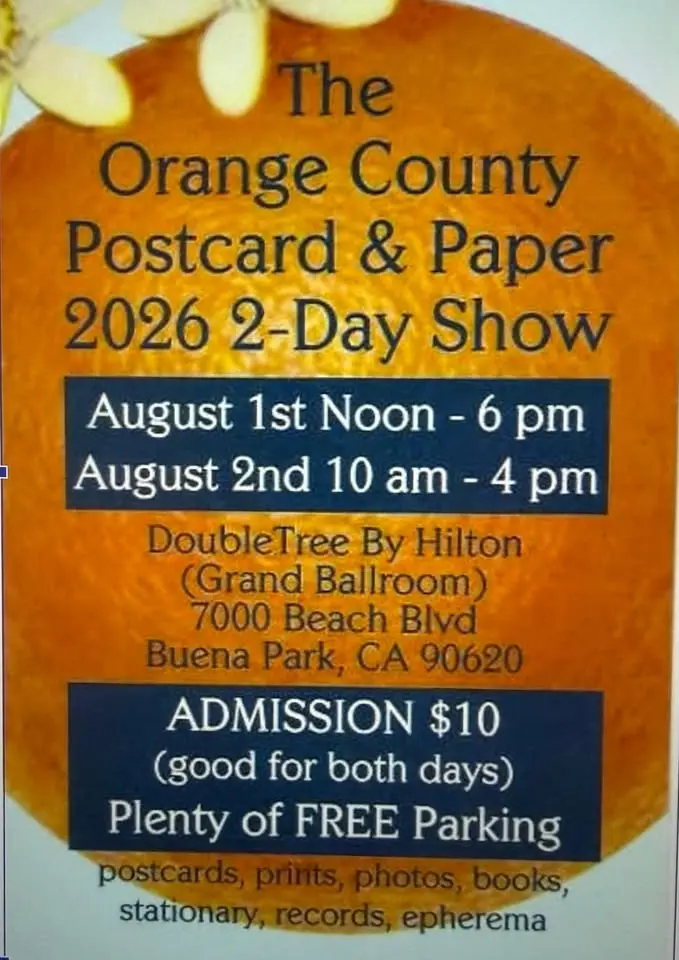 Orange County Postcard and Paper Show