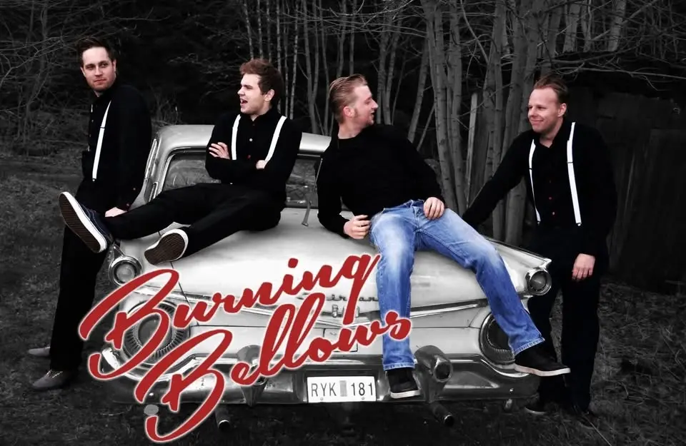 Rockabillykväll med Burning Bellows 