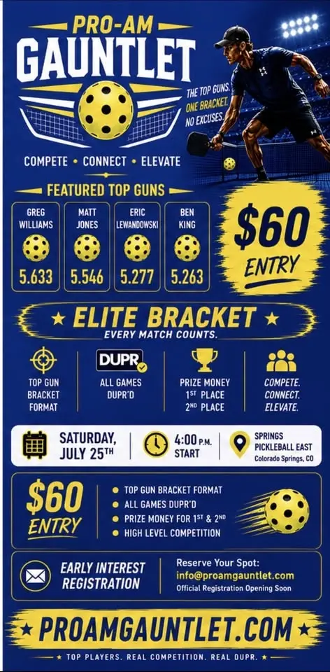Pro-Am Gauntlet Launch