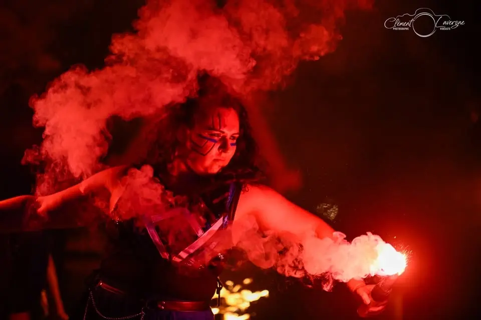The Amber Day / Cyber - Cie Face & Fires ● Soirs Bleus ● Saint-Michel