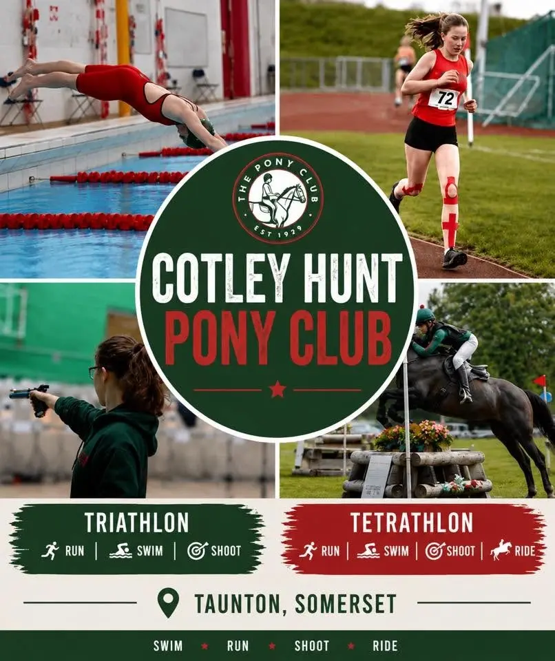 Cotley Hunt Pony Club Area 15 & 16 Tetrathlon & Triathlon