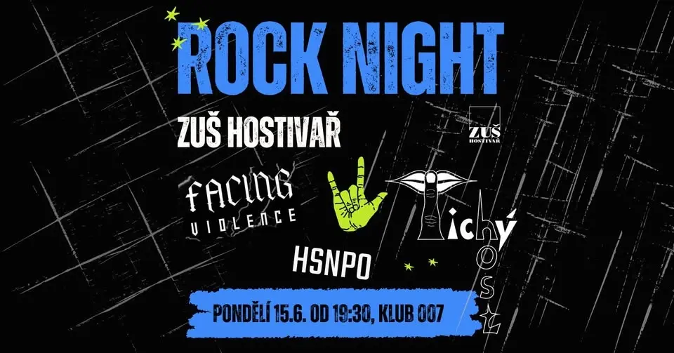 Rock Night ZUŠ Hostivař