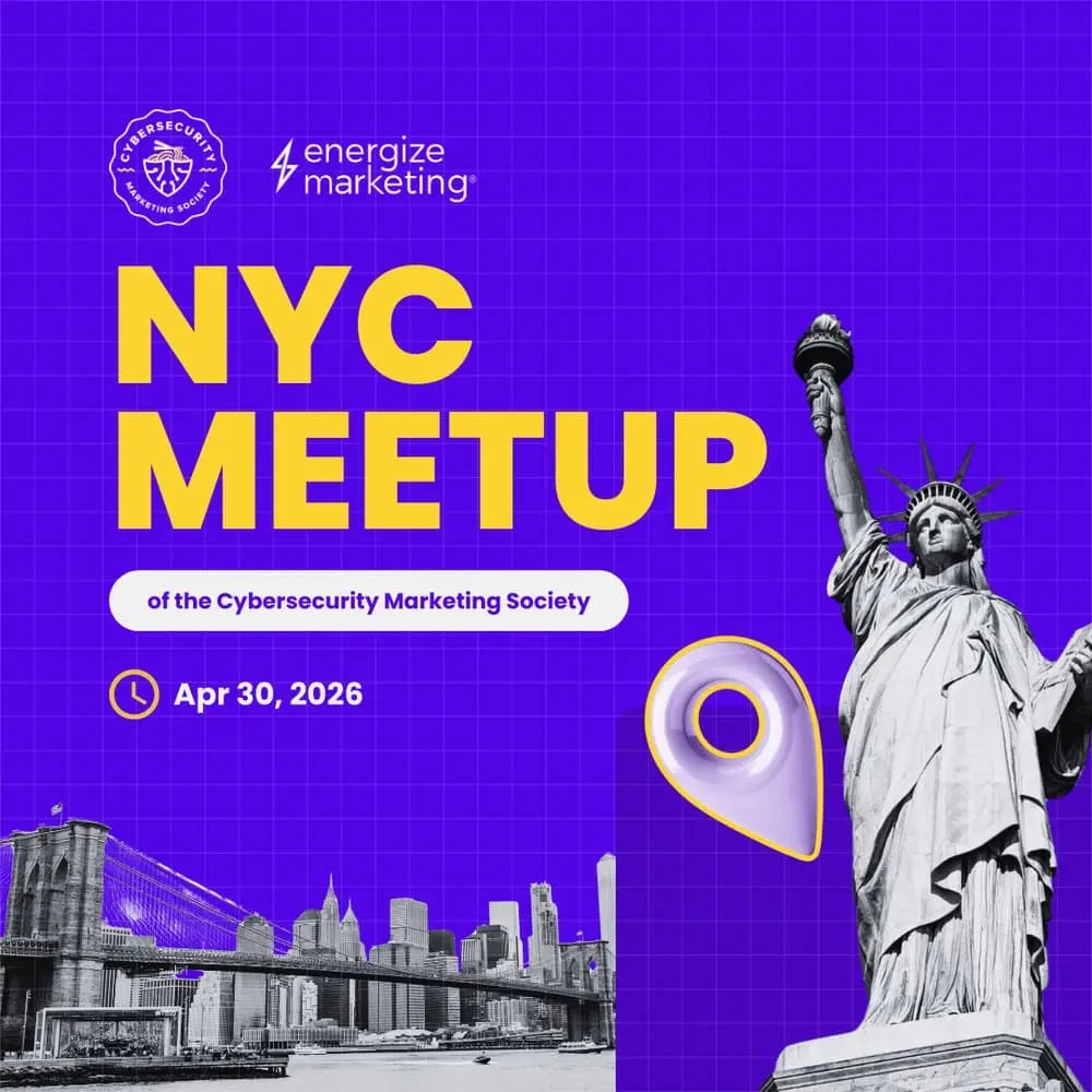 NYC Meetup of the Cybersecurity Marketing Society