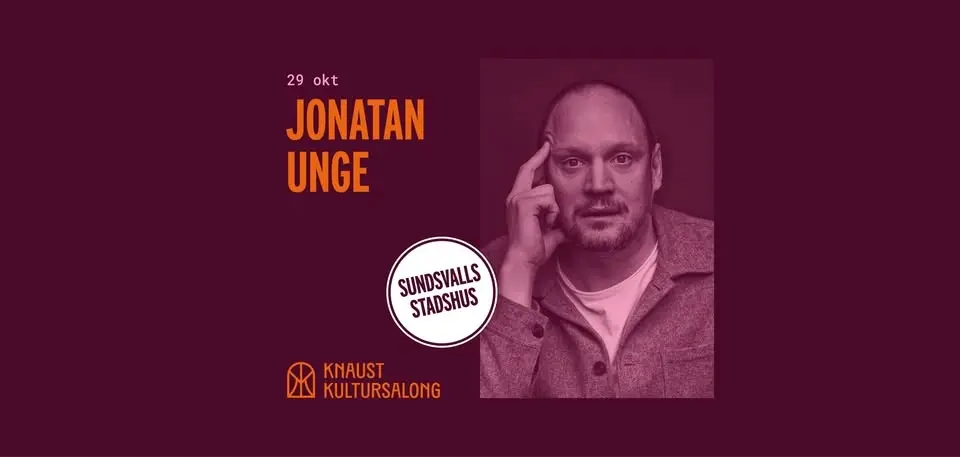 Jonatan Unge på Knaust kultursalong – i Stadshuset