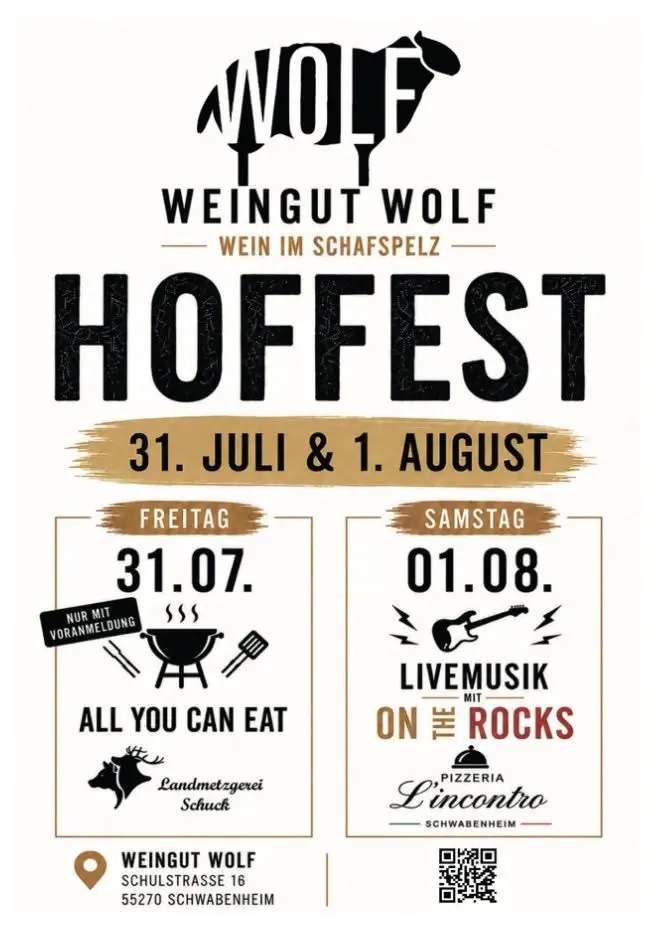Hoffest im Weingut Wolf 