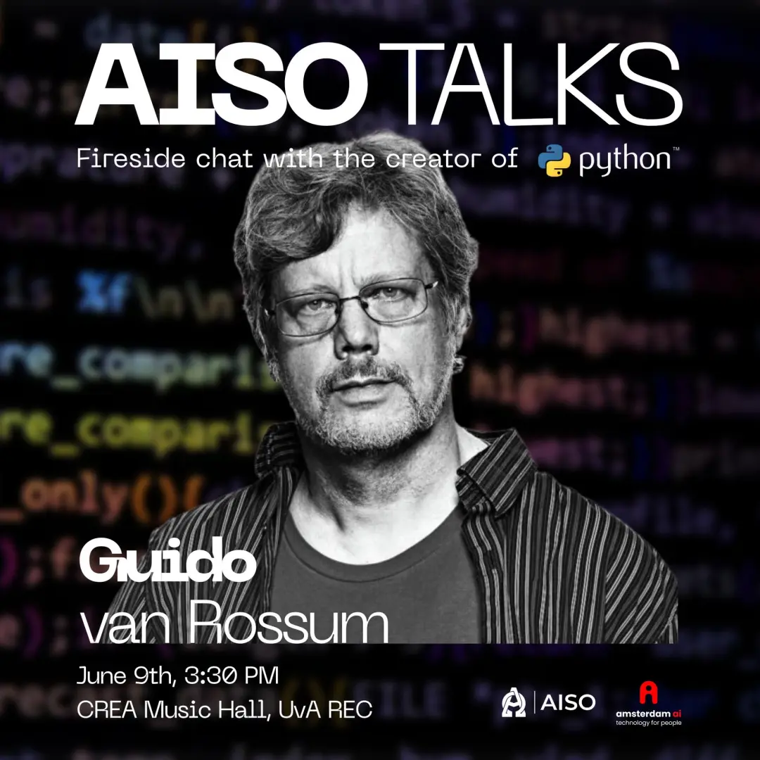 AISO Talks: A Conversation With Guido van Rossum - The Creator of Python
