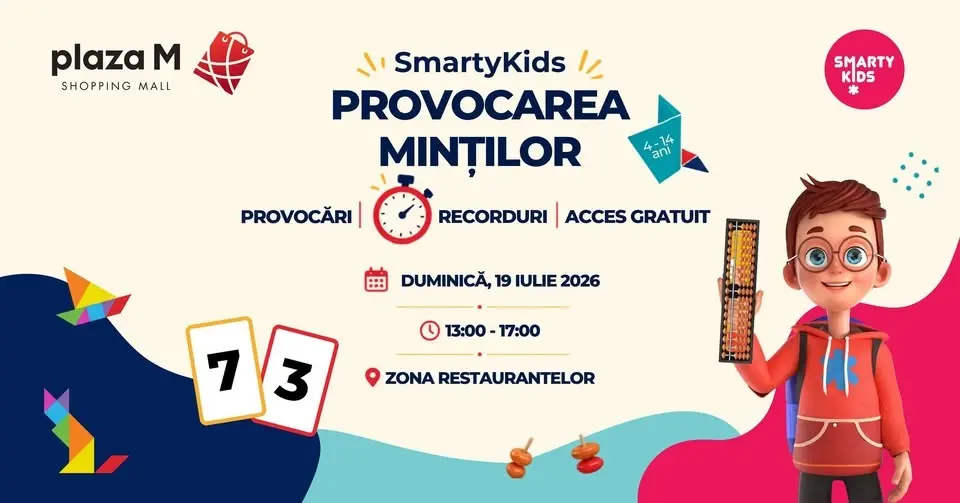 PROVOCAREA MINȚILOR CU ABACUL JAPONEZ | Plaza M x Smarty Kids