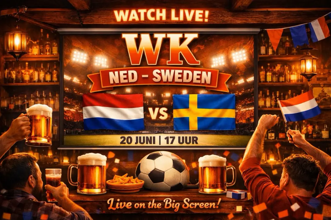 ⚽ LIVE WATCH PARTY — NETHERLANDS vs Sweden🇳🇱🇸🇪WK (FULL)
