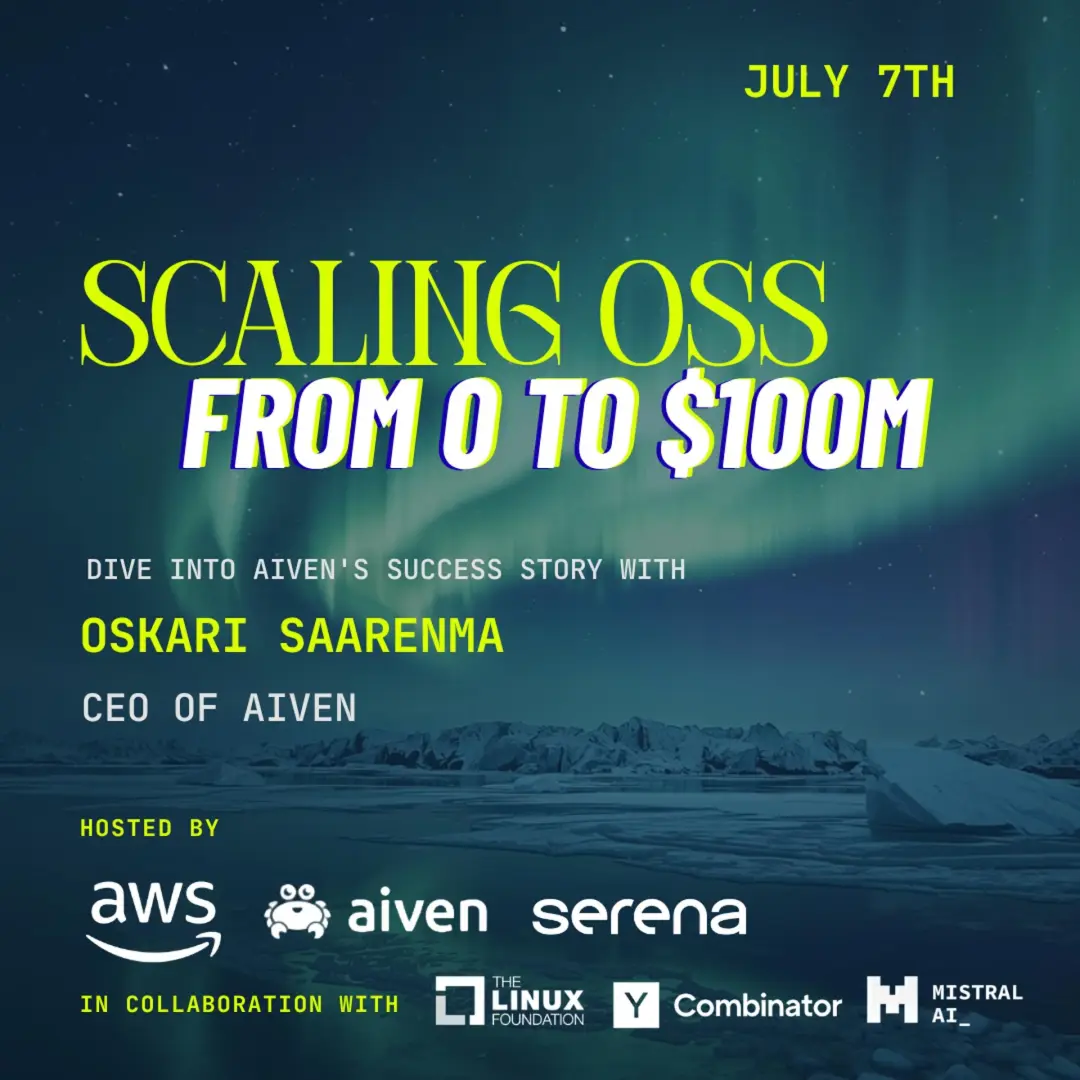 Scaling Open Source from 0 to $100M