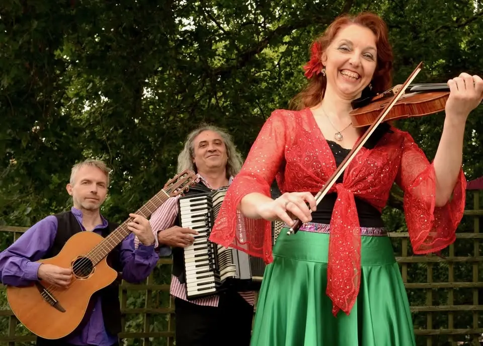 Tatcho Drom Trio at the Eltham Palace