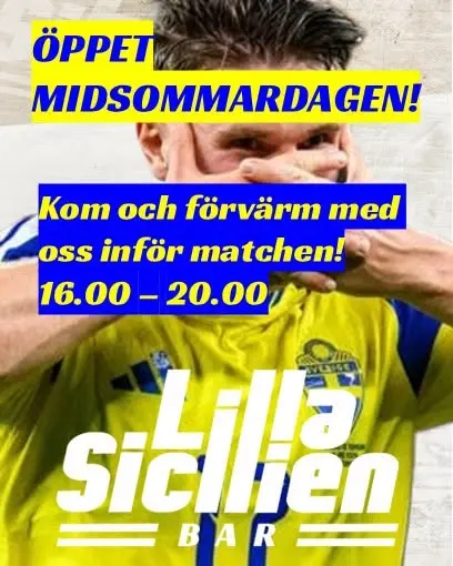 Öppet Midsommardagen!