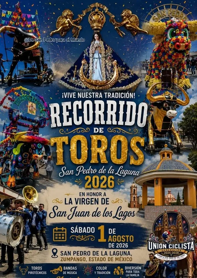 Recorrido de Toros San Pedro de la Laguna 2026