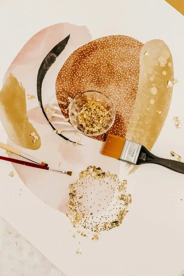 Golden Watercolor Flow: Wednesday, August 19th, 2026 (6-9PM Art Lounge)