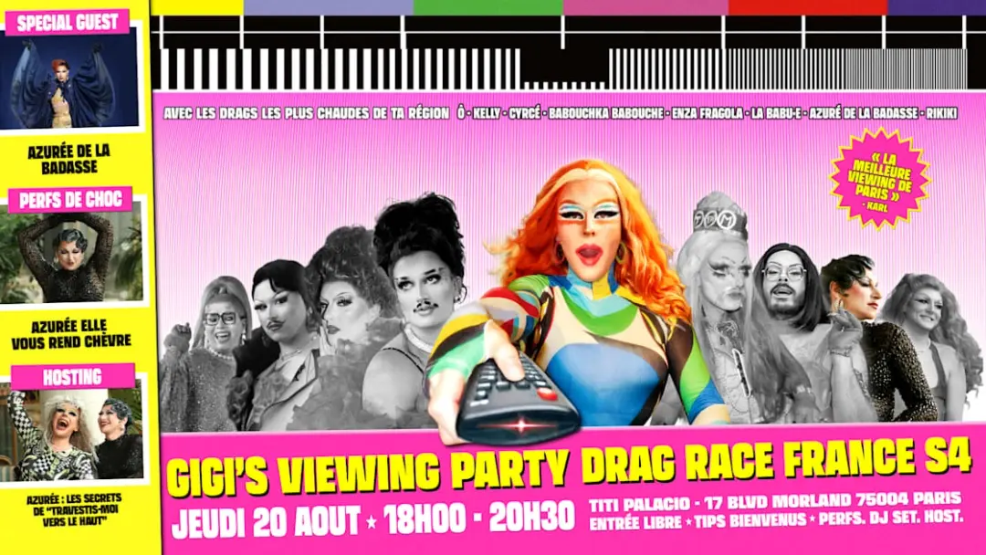 Gigi’S Viewing Party - Drag Race France Saison 4! - Ep 07!