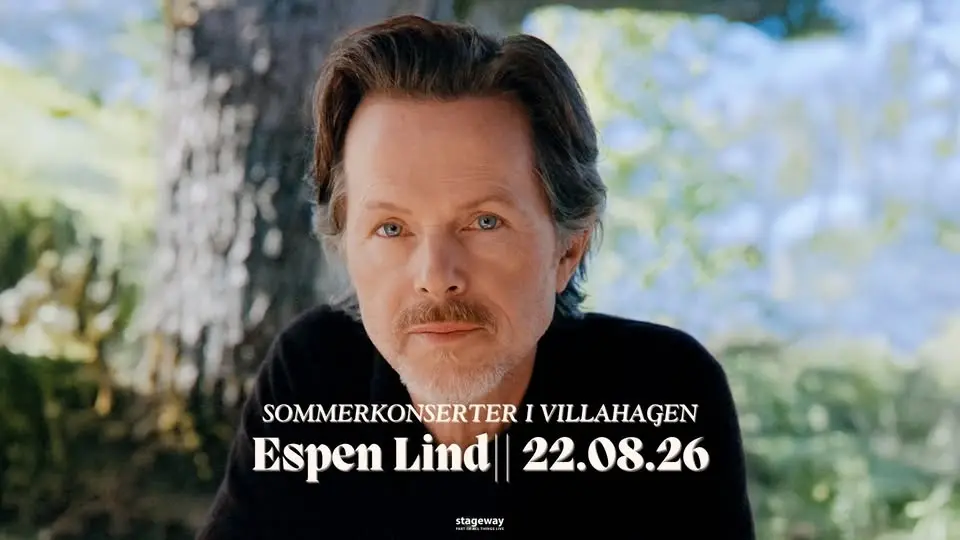 Sommerkonserter i Villahagen: Espen Lind