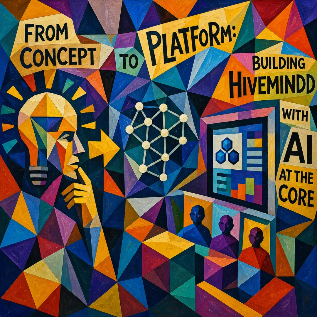 From Concept to Platform: Building Hivemindd with AI at the Core