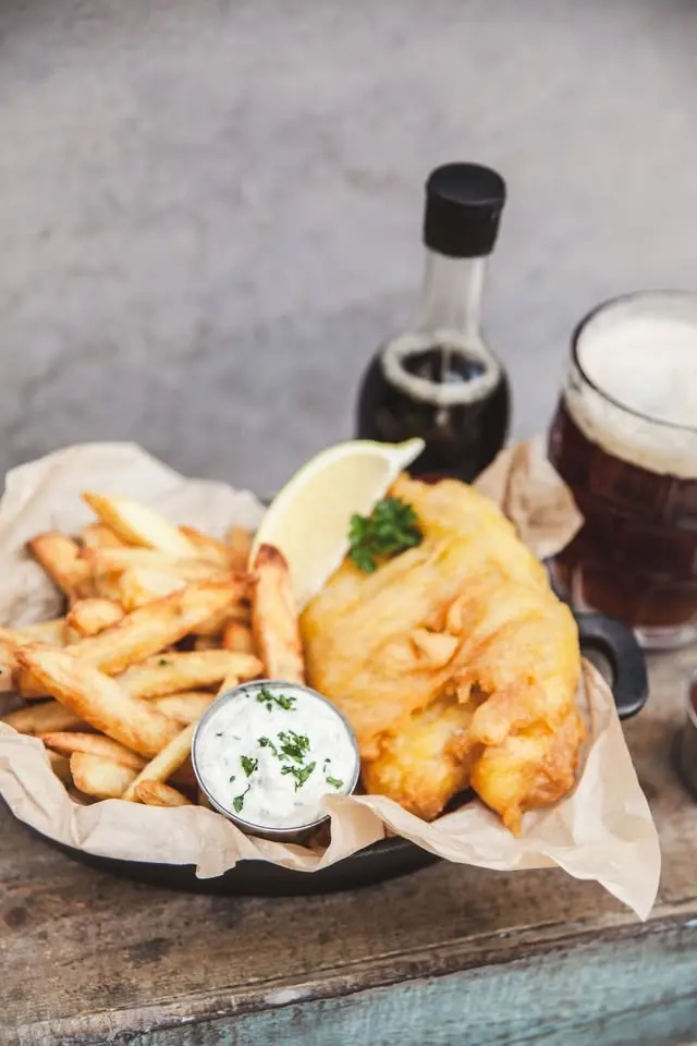 Scrumptious Fish & Chips @ Humble Sea Brewery