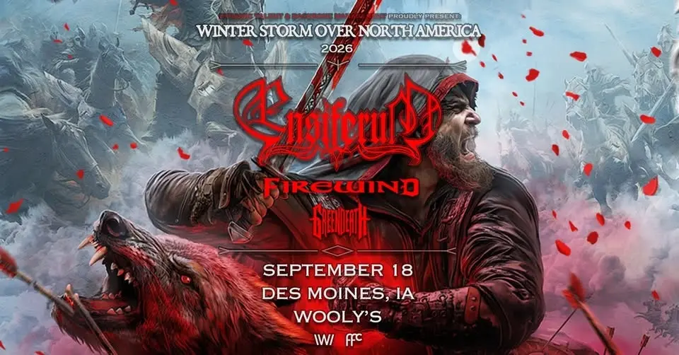 Ensiferum with Firewind, Green Death at Wooly's
