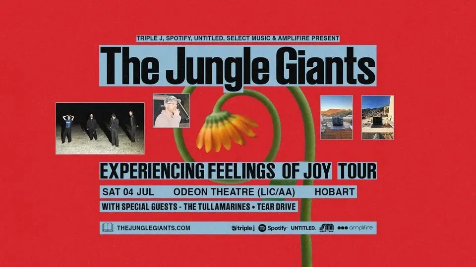 The Jungle Giants - Experiencing Feelings of Joy Tour - Hobart