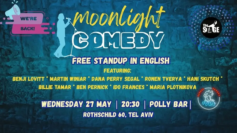 Free Standup Comedy in English -- The Return of Moonlight Comedy Showcase!