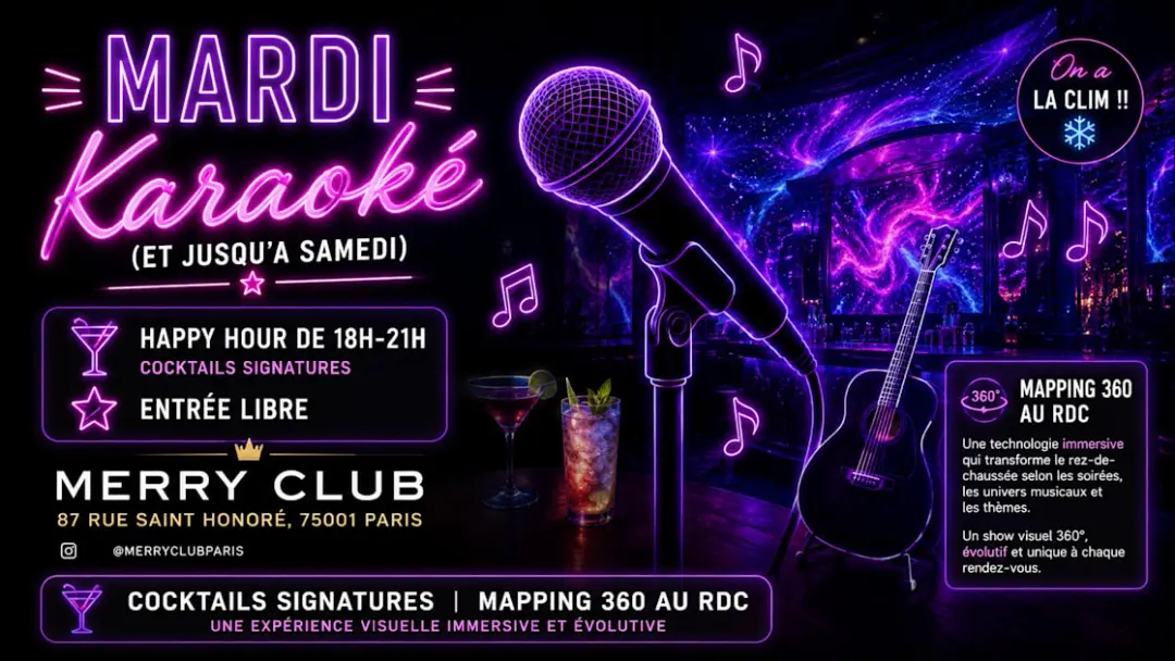 Merry Tuesday Soirée Karaoke