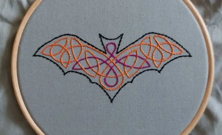 DUBLIN BY DUSK: Crafted Encounters - Embroidery Workshop: Make a Celtic Bat