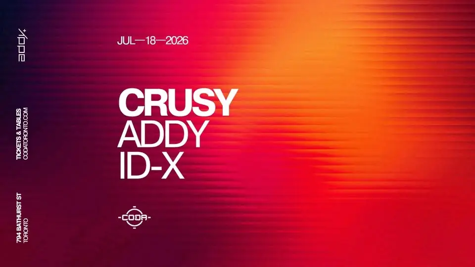 CRUSY x CODA | July 18th