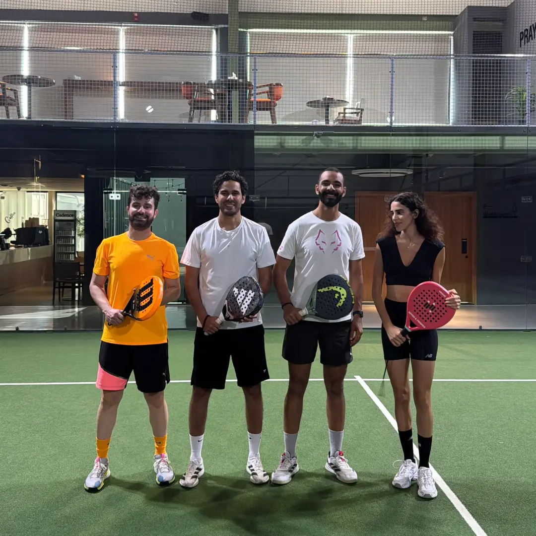 Padel. Coffee. Croissant! 🎾🥐☕️