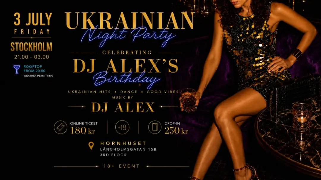 UKRAINE PARTY 3 JULY