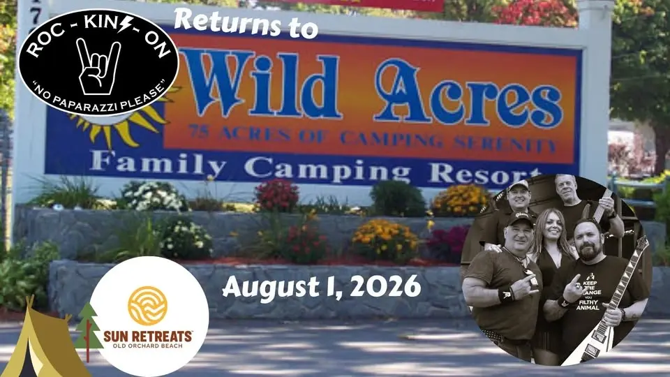 Roc-Kin'-On Returns to Wild Acres Campground - Old Orchard Beach