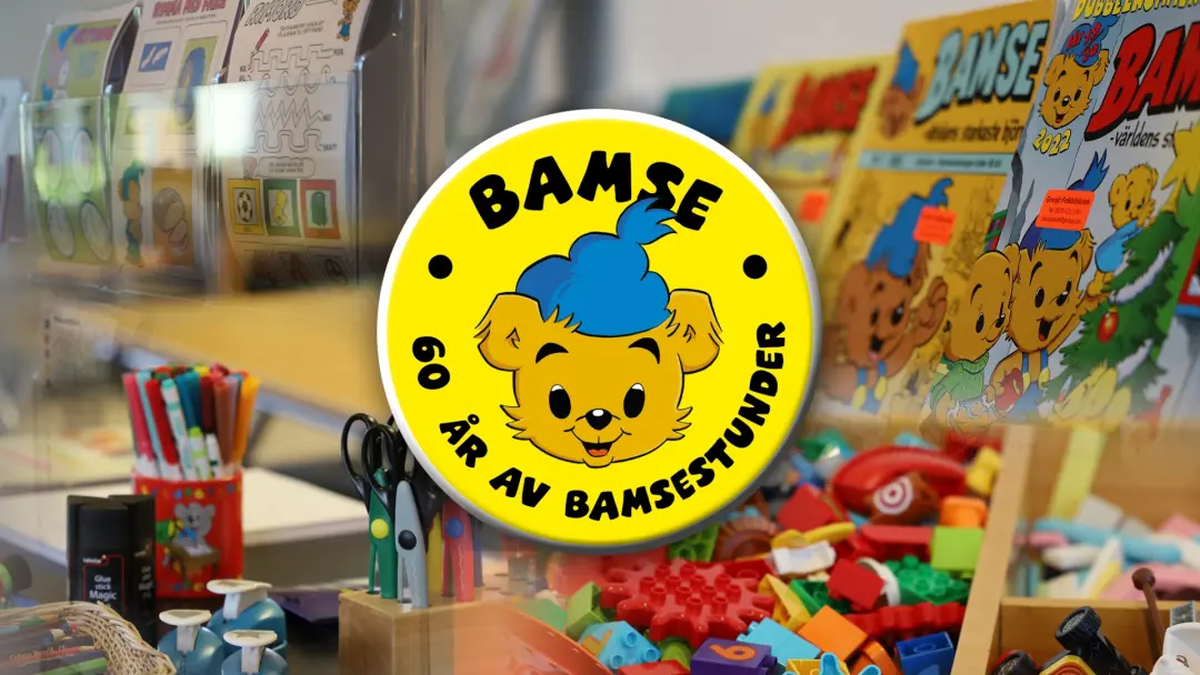 Pysselverkstad med Bamse-tema
