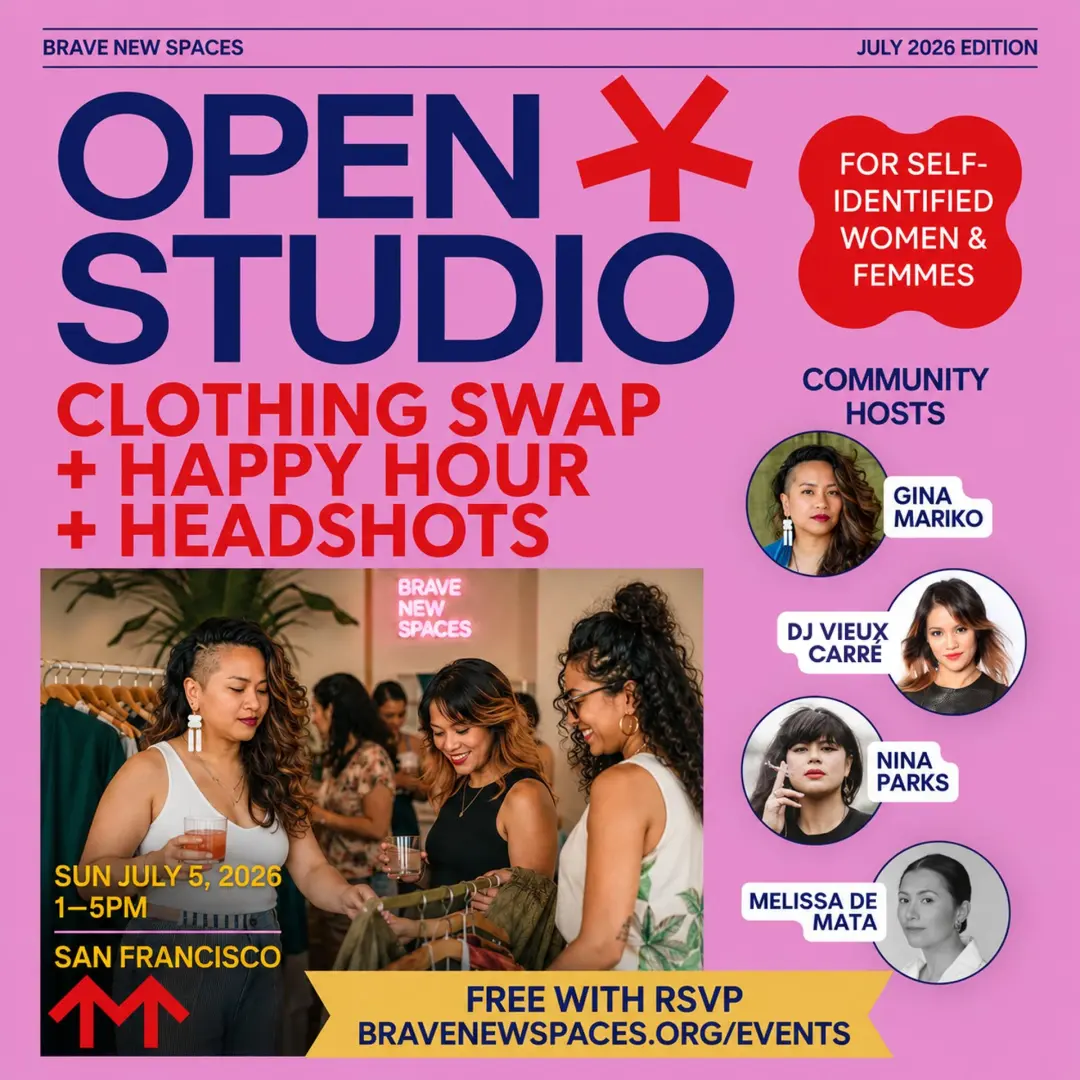 Open Studios: Clothing Swap & Headshots for Women & Femmes