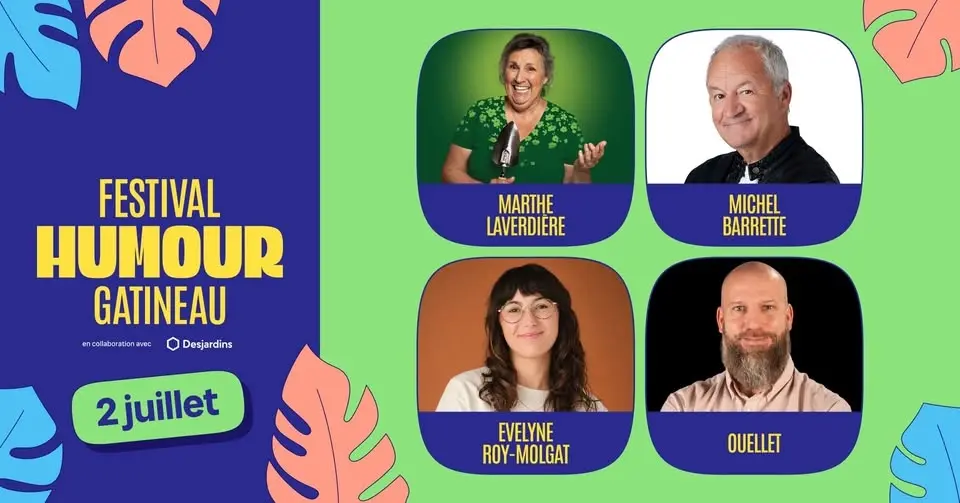 Festival d'Humour de Gatineau ➤ 2 juillet 2026