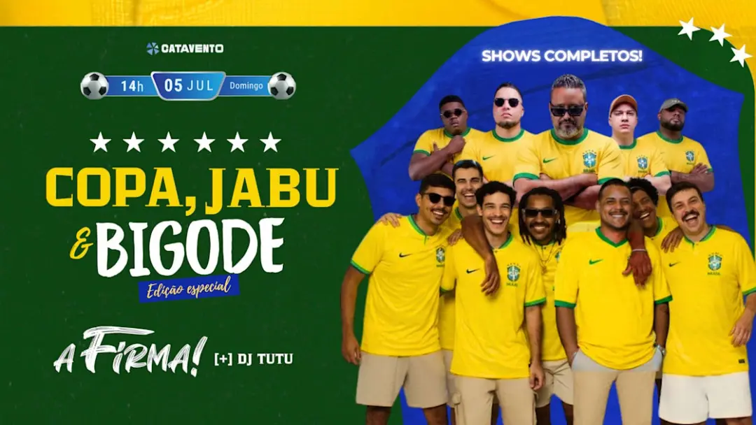 Copa, Jabu E Bigode Com A Firma! - 05.07.2026