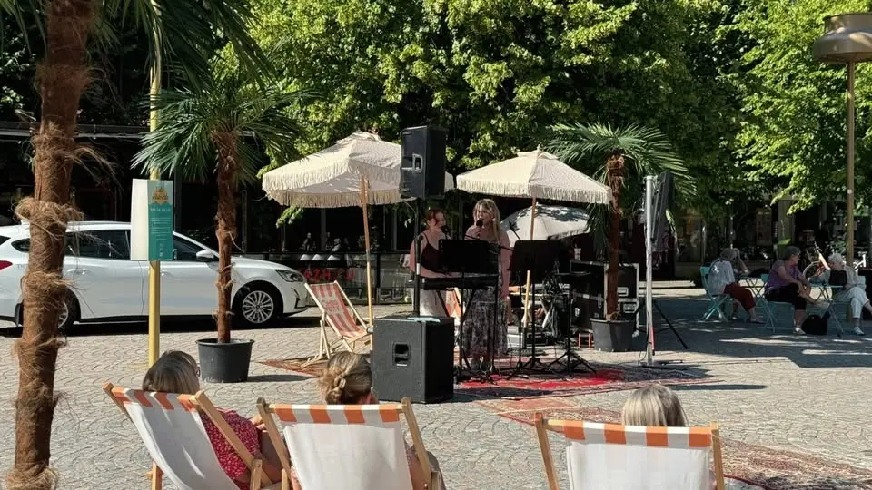Chill på Mäster Palm