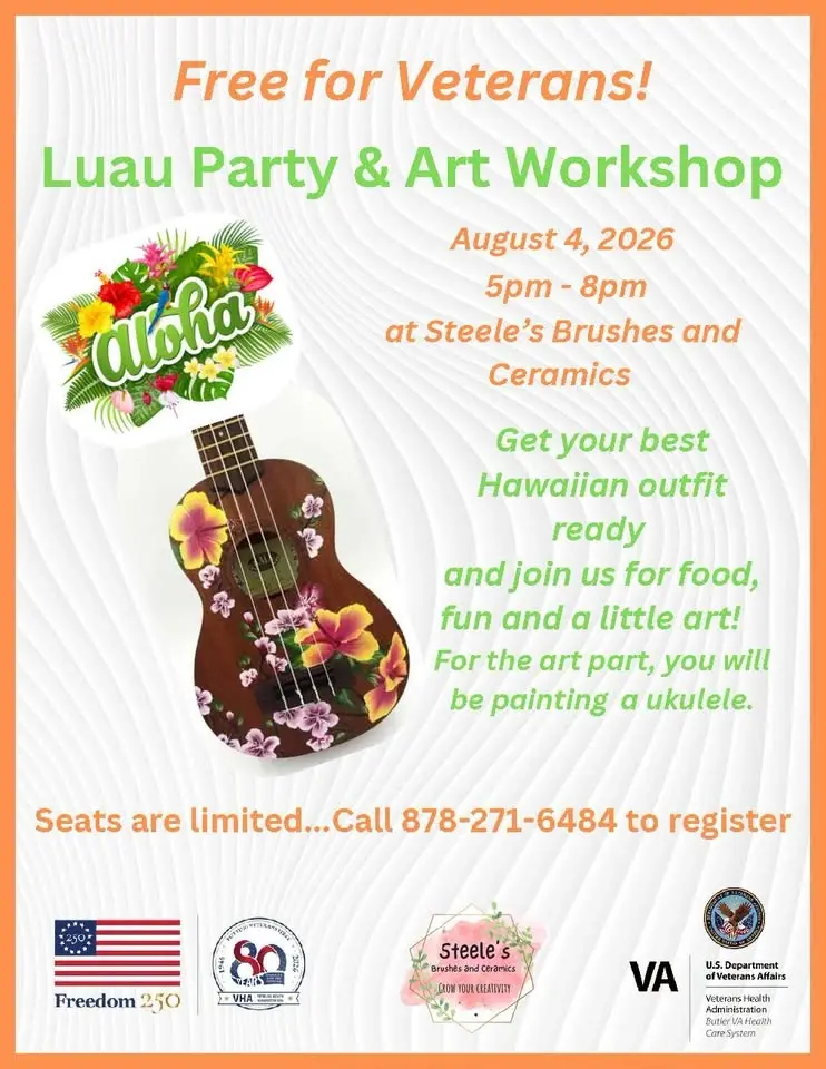 Luau Party & Art Workshop