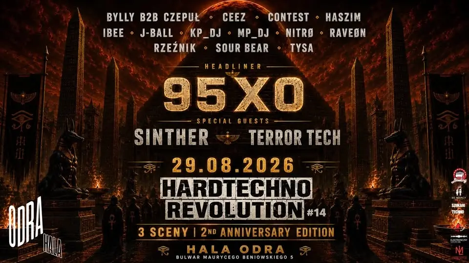 HARDTECHNO REVOLUTION #14 || 2 URODZINY || 3 SCENY || 29.08