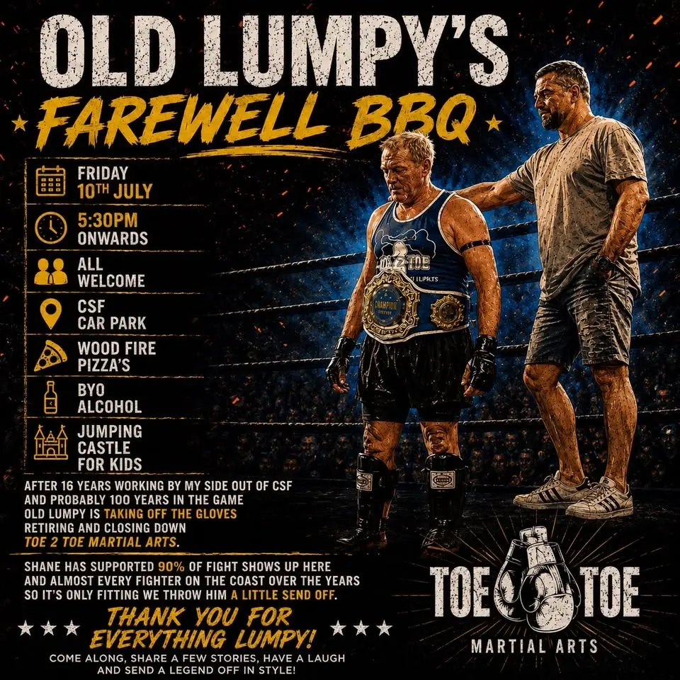 Lumpy’s Farewell Drinks