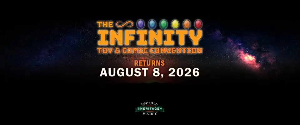 Infinity Toy and Comic Convention 2026