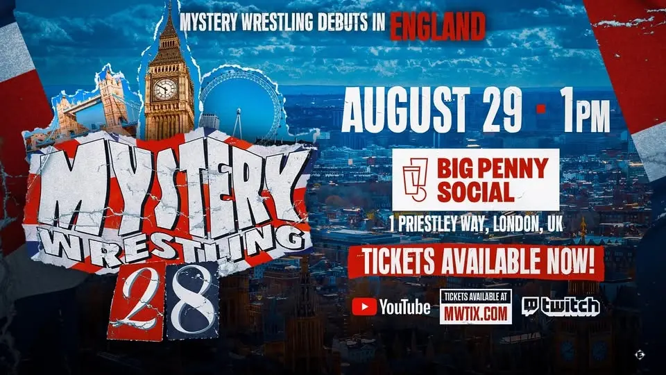 Mystery Wrestling 28 - August 29 - London, England