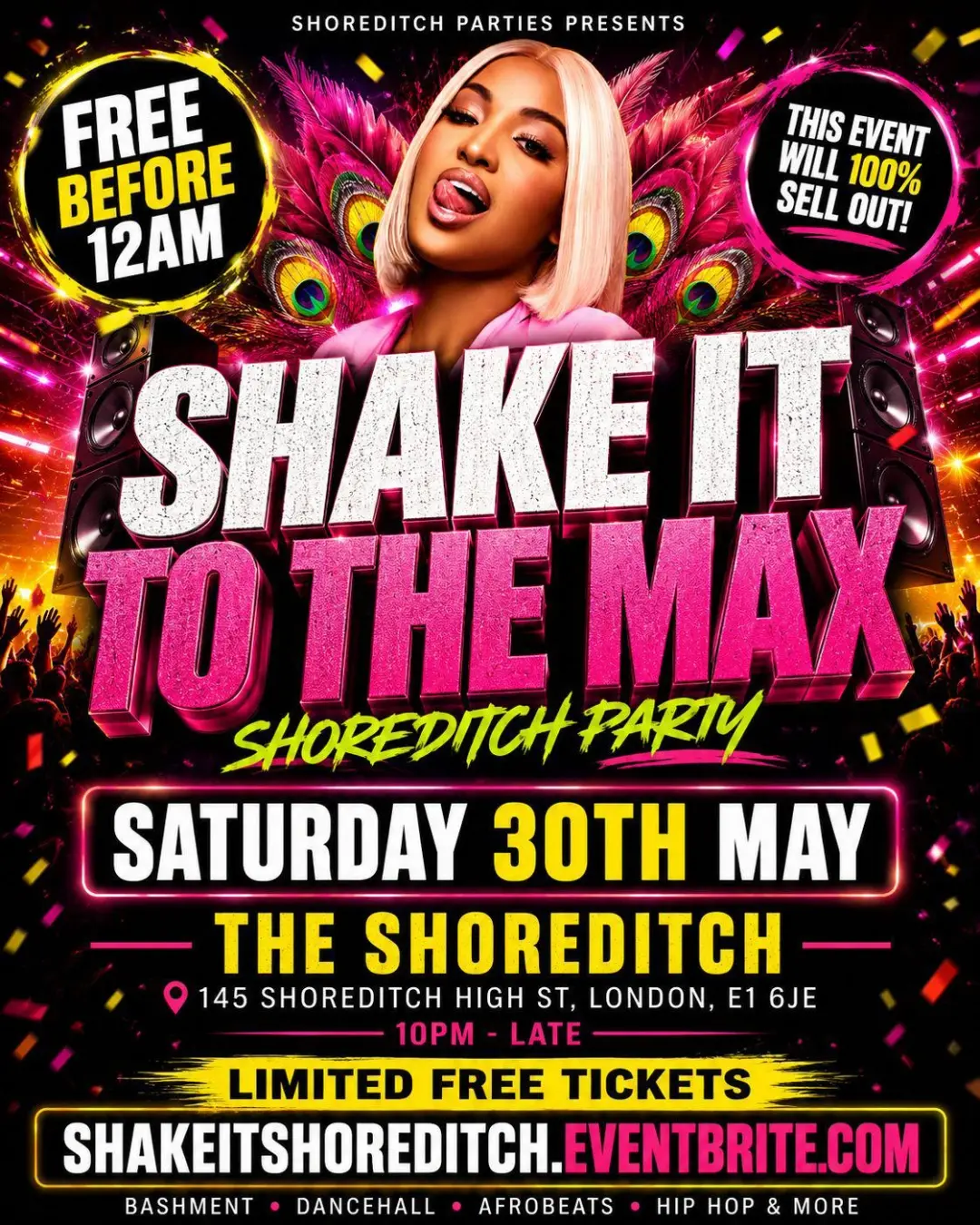 Shake It To The Max - Shoreditch Party