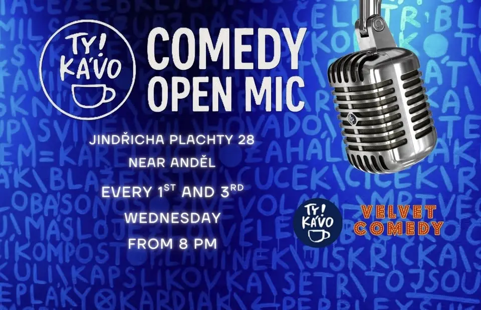 Comedy Open Mic at Ty Kávo!