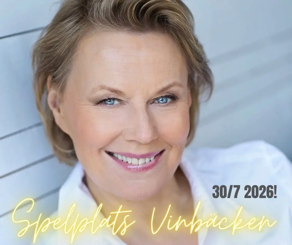 Arja Saijonmaa med band på Vinbäcken!