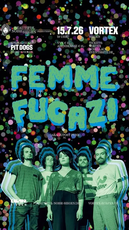 Femme Fugazi (NL) & Pit Dogs (D)